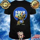 Baby yoda dabbing save a lot shirt