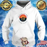 Best husband and wife camping partners camping lovers mountain vintage sunset T-Shirt