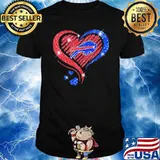 Bills heart love diamond shirt