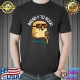 Bread-y to Rock Fun Food Pun T-Shirt
