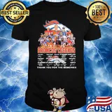 Broncos Legends thank you for the memories signatures shirt