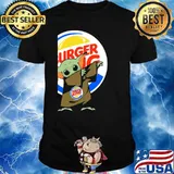 Burger king baby yoda dabbing shirt