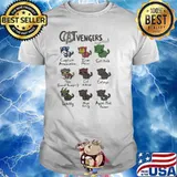 Catvengers assemble Captain Ameowrica shirt