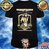 Franco Harris 1950-2022 Immaculate reception 50th anniversary signature shirt