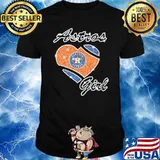 Houston Astros girl heart diamond shirt