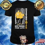 Husband and wife best friends for life Steelers America flag shirt