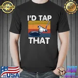 I'd Tap That Golf Vintage Sunset T-Shirt