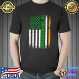 Irish American Flag Edwardsburg Mi T-Shirt