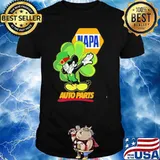 Mickey dabbing Napa auto parts St.Patrick's day shirt