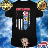 Missouri Kansas city Chief Sporting Kansas City St. Louis Blues Royals America flag shirt