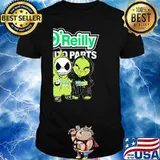 O'reilly auto parts jack skellington and grinch shirt