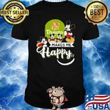 PANERA BREAD makes me happy Mickey shirt