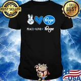 Peace love Kroger heart shirt