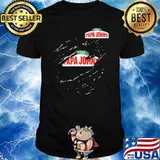 Pizza Papa John's logo shirt