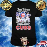 Real women love baseball smart women love the Cubs shirt