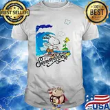 Snoopy and woodstocks it's summertime wallpaper shirt