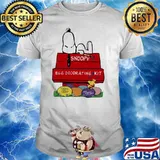 Snoopy egg decorating kit woodstocks shirt