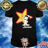 Snoopy Hardee's shirt