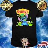Stitch hug Denny's St.Patrick's day shirt
