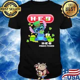 Stitch hug Heb fresh foods St.Patrick's day shirt
