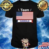 Team Harold American Flag Star Stripe T-Shirt