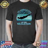 The Adrenaline Rush Of The Skeleton Mountain Vintage Sunset T-Shirt