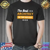 The best architect in the galaxy best architect gifts stars T-Shirt