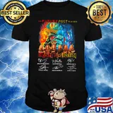 The future past tour 2023 Iron Maiden signatures shirt