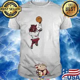 The Hogs Ark Basketball mascot Shirt