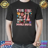 This girl is now 14 double digits 14 year old birthday T-Shirt