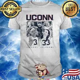Uconn Aaliyah Edwards and Caroline Ducharme Pregame Peace 33 shirt