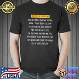 You are so important you are brave kind and strong when I think about you shirt