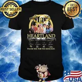 16 Heartland 2007-2023 thank you for the memories signatures shirt