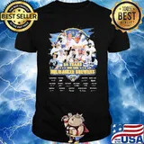 54 years 1989 2023 Milwaukee Brewers all team signatures sport shirt