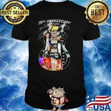 76th anniversary 1947-2023 David Bowie guitar signature shirt
