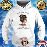 A Well Read Woman Is A Dangerous Creature Books Flowers T-Shirt Hoodie