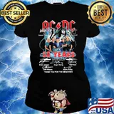 AC DC 50 years 1973-2023 thank you for the memories s Ladies tee