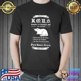 Adopt an rous rodent of unusual size they do exist florin humane society mouse T-Shirt