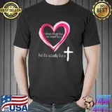 Always Thought Love Was Shaped Actually Like A Cross Christian Raglan T-Shirt