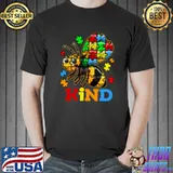 Autism Awareness Bumble Bee Be Kind Autistic T-Shirt