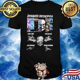 Avenged sevenfold Johnny Christ Synyster Gates signatures shirt
