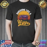 Awesome like a hippo vintage sunset T-Shirt