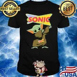 Baby yoda dabbing SONIC DRIVE-IN shirt