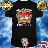 Badass Mom And Smartass Son Best Friends For Life Mother's Day T-Shirt