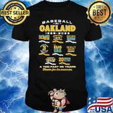 Baseball in Oakland 1968-2023 a too fast 55 years thanks for the memories shirt