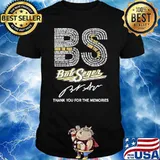 Bob Seger thank you for the memories signatures turn the page shirt