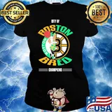 Boston Celtics vs Boston Bruins City of Boston Bred Champions 2023 sport s Ladies tee