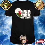 Cenedl Heb Laith Cenedl Heb Galon Symbol T-Shirt