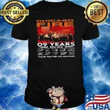 Chicago Fire 09 years 2012-2021 thank you for the memories signature shirt