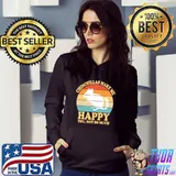 Chinchillas Make Me Happy You Not So Much Pet Owner Retro Sunset T-Shirt Hoodie